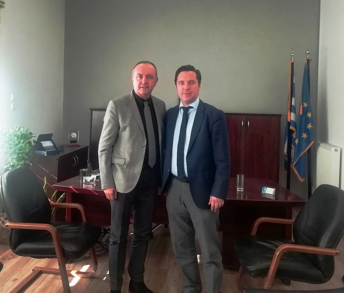 Τρέχοντα ζητήματα του Δήμου Νάουσας στο επίκεντρο της συνάντησης του Δημάρχου, κ. Νικόλα Καρανικόλα με τον Υφυπουργό Εσωτερικών (Μακεδονίας και Θράκης), κ. Θεόδωρο Καράογλου